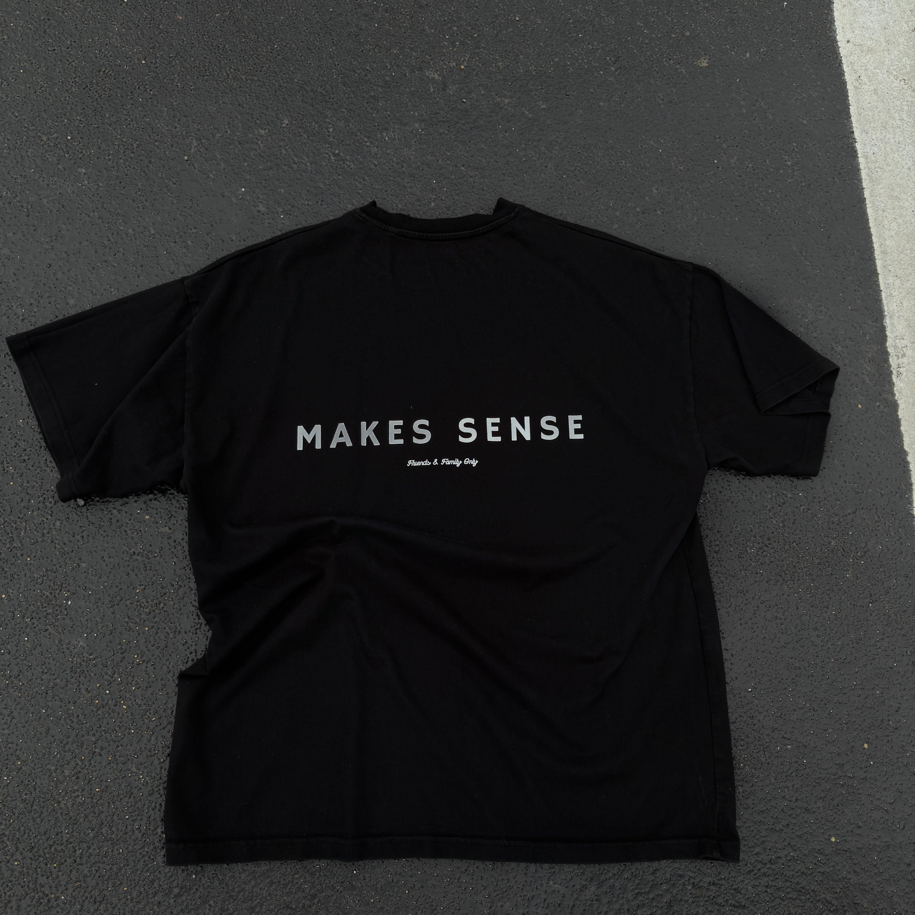 Friends & Family Only T-Shirt Jet Black